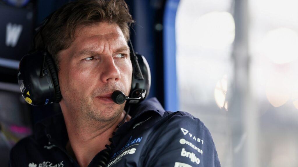 James Vowles fija reglas internas en Williams para Carlos Sainz y Alex Albon