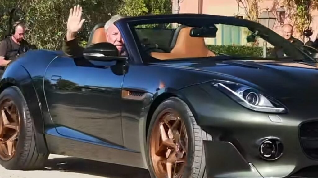 Jeremy Clarkson estrena un exclusivo Jaguar F-Type V8 personalizado