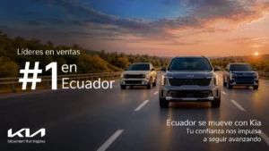 Gama de vehículos Kia liderando ventas en Ecuador