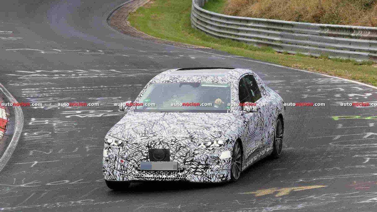 Mercedes Clase E eléctrico rueda en Nürburgring con meta de 1.000 km de rango